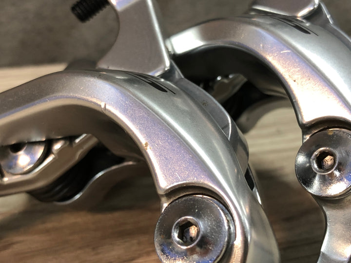 JC188 シマノ SHIMANO 105 BR-5800 キャリパーブレーキ 前後セット シルバー ※シューホルダー欠品