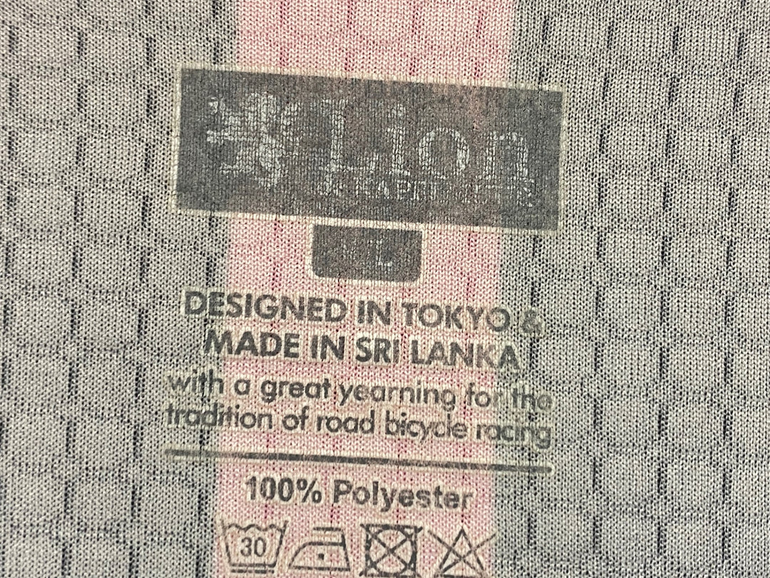KA886 リオンドカペルミュール Lion de KAPELMUUR 半袖 サイクルジャージ WL 黒ピンク