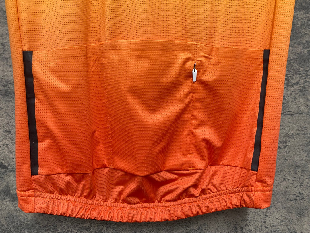 JV697 スペシャライズド SPECIALIZED SL AIR FADE JERSEY SS MEN 半袖 サイクルジャージ 黄オレンジ M