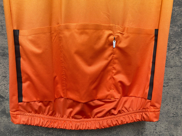 JV697 スペシャライズド SPECIALIZED SL AIR FADE JERSEY SS MEN 半袖 サイクルジャージ 黄オレンジ M