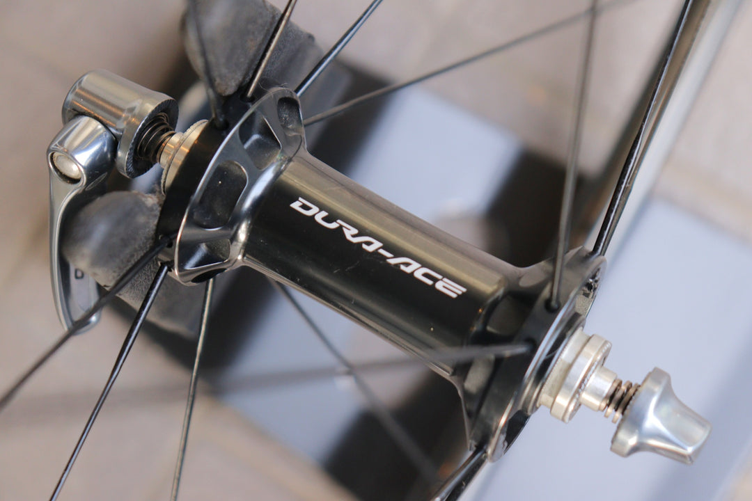 シマノ SHIMANO デュラエース DURA-ACE WH-9000-C24 TU カーボン チューブラー ホイールセット シマノ 11/12S 【横浜店】