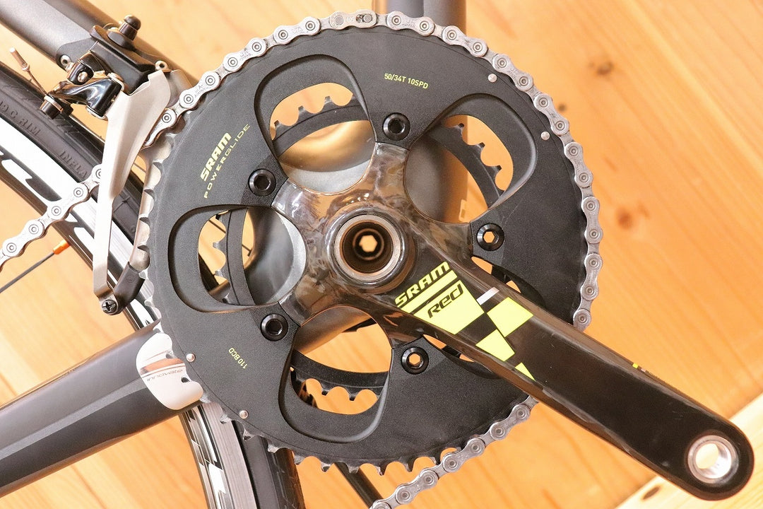 【限定コンポ搭載!!】 スペシャライズド SPECIAIZED エスワークス ルーベ S-WORKS ROUBAIX SL3 2011年モデル 52サイズ スラム レッド 10S カーボン ロードバイク 【芦屋店】