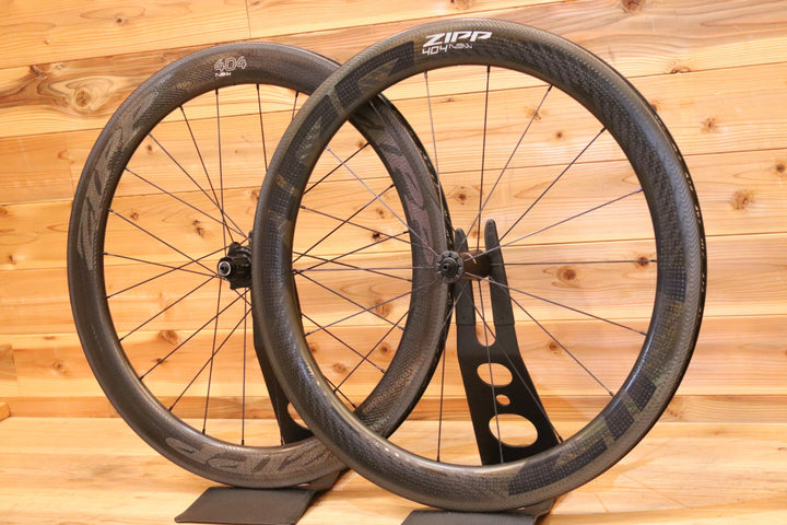 ジップ ZIPP 404 NSW RIM シマノ 11S/12S 19C カーボン クリンチャー ロードバイク ホイールセット 【広島店】
