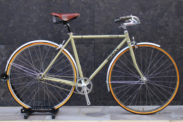 【店頭受け取り限定】サーリー SURLY スチームローラー STEAMROLLER 49サイズ 固定ギア クロモリ ピストバイク 【福岡店】