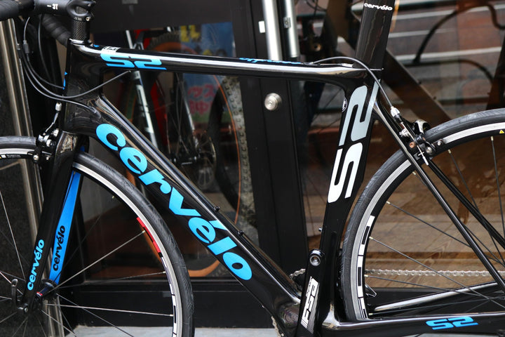 サーヴェロ CERVELO S2 2014モデル 56サイズ シマノ 105 5700 MIX 10S カーボン ロードバイク 【東京南麻布店】