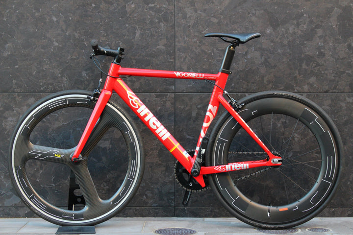 チネリ CINELLI ヴィゴレッリ VIGORELLI SHARK 2018 52サイズ アルミ ピストバイク 完成車 【福岡店】