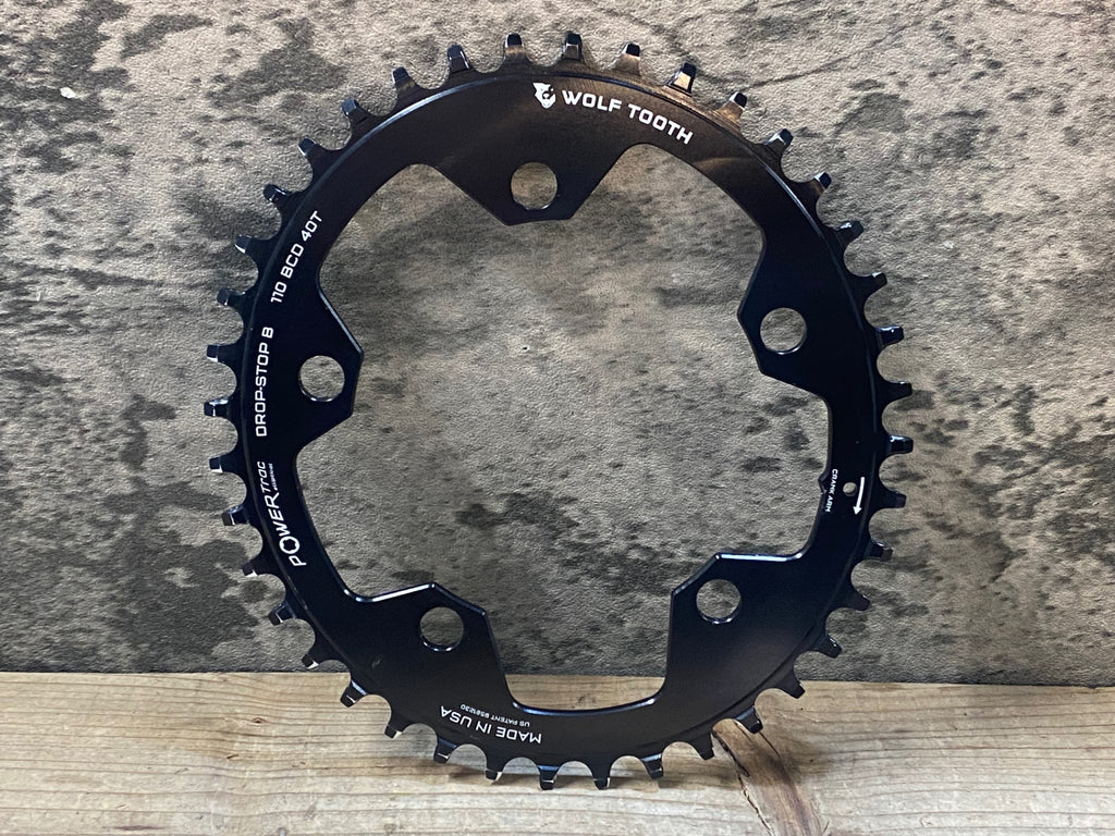 JX915 ウルフトゥース Wolf Tooth 楕円チェーンリング ナローワイド