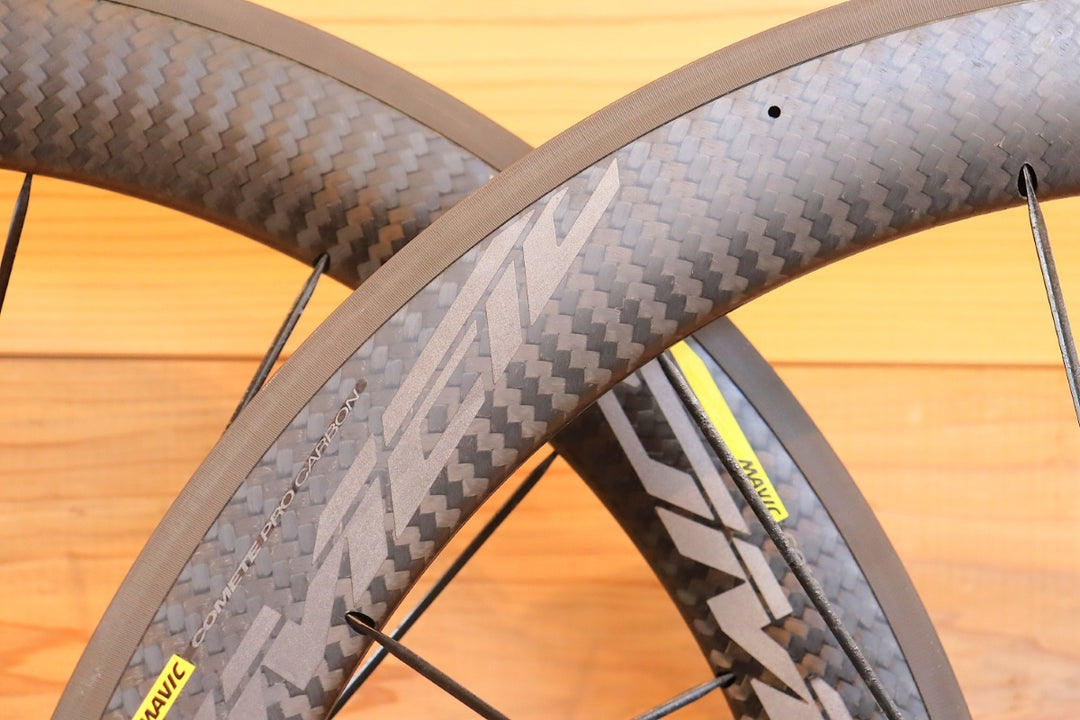 マヴィック MAVIC コメット プロ カーボン エグザリット COMETE PRO CARBON EXALITH クリンチャー ホイールセット シマノ12S/11S 17C 【千葉店】