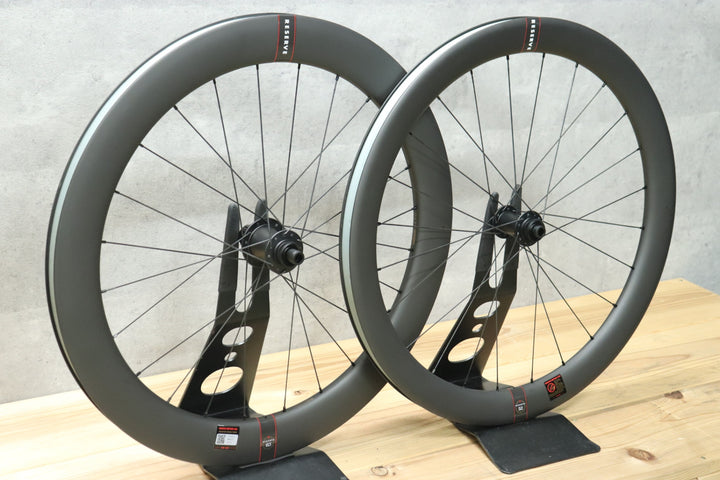リザーブ RESERVE 52/63 DISC カーボン チューブレスレディ ディスク ホイールセット シマノ 12/11S ZIPP ZR1ハブ 【さいたま浦和店】
