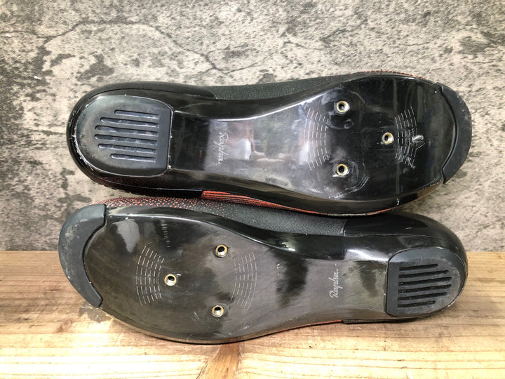 JN751 ラファ Rapha RCC PRO TEAM SHOE ビンディングシューズ 赤 黒 EU41.5 3穴