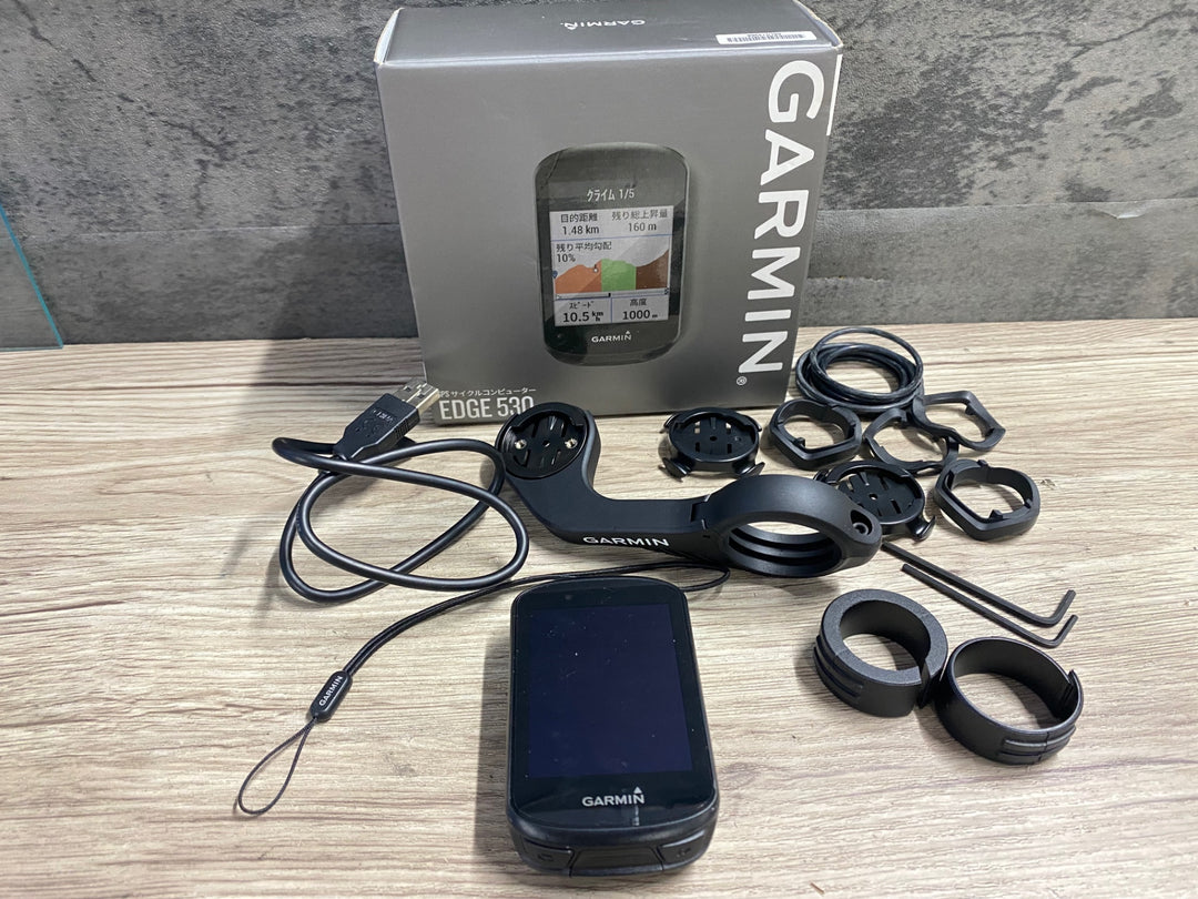 KI701 ガーミン GARMIN エッジ EDGE 530 サイクルコンピューター マウント付属 動作確認済み