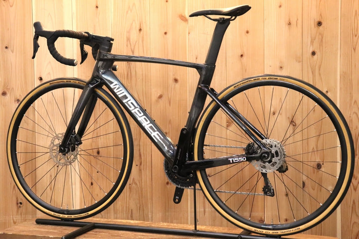 ウィンスペース WINSPACE T1550 DISC 2023年モデル Mサイズ シマノ 105 R7170 12S Di2 カーボン ロードバイク 【芦屋店】