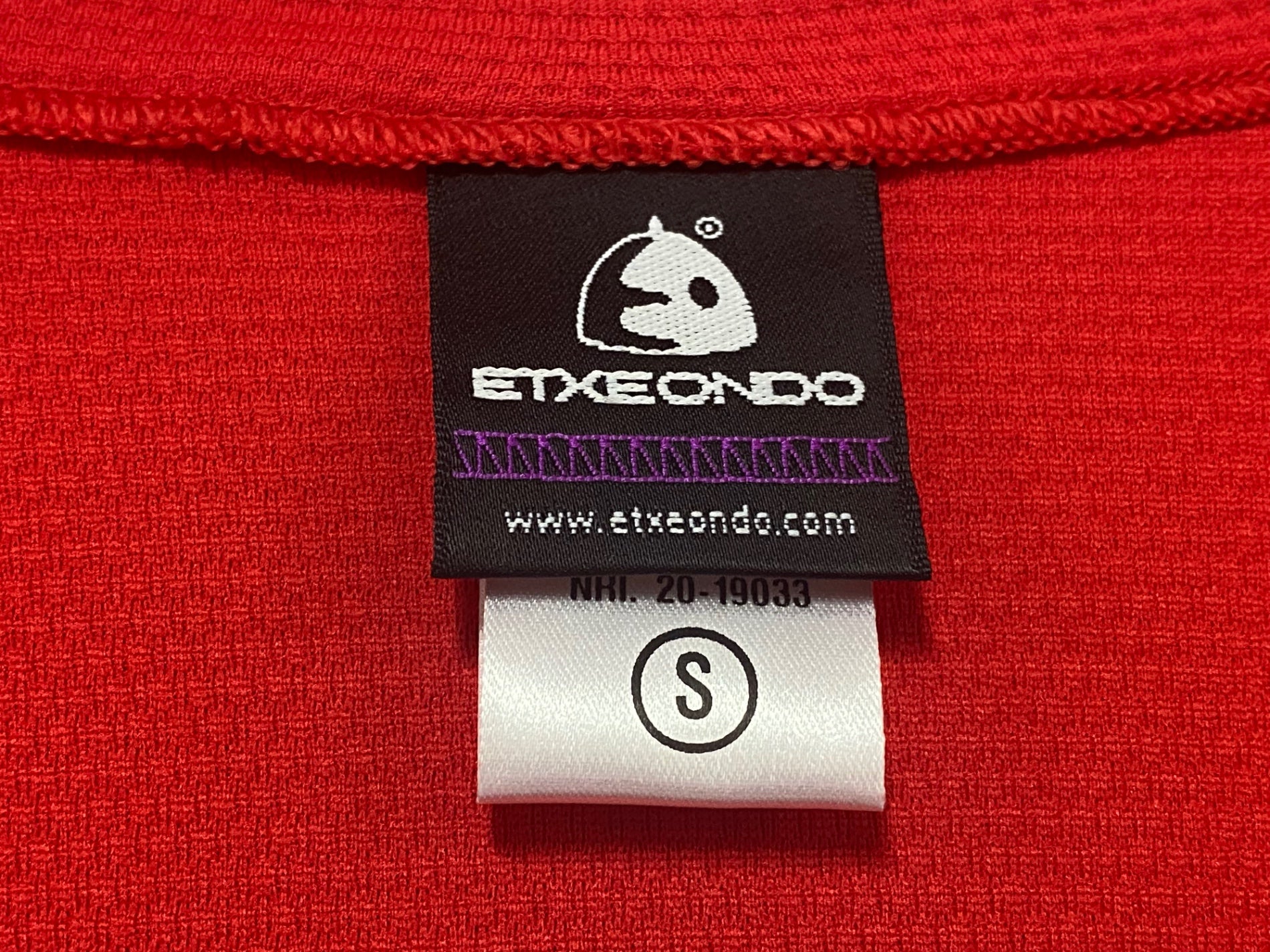KJ980 エチュオンド ETXEONDO 半袖 サイクルジャージ 赤 S – BICI