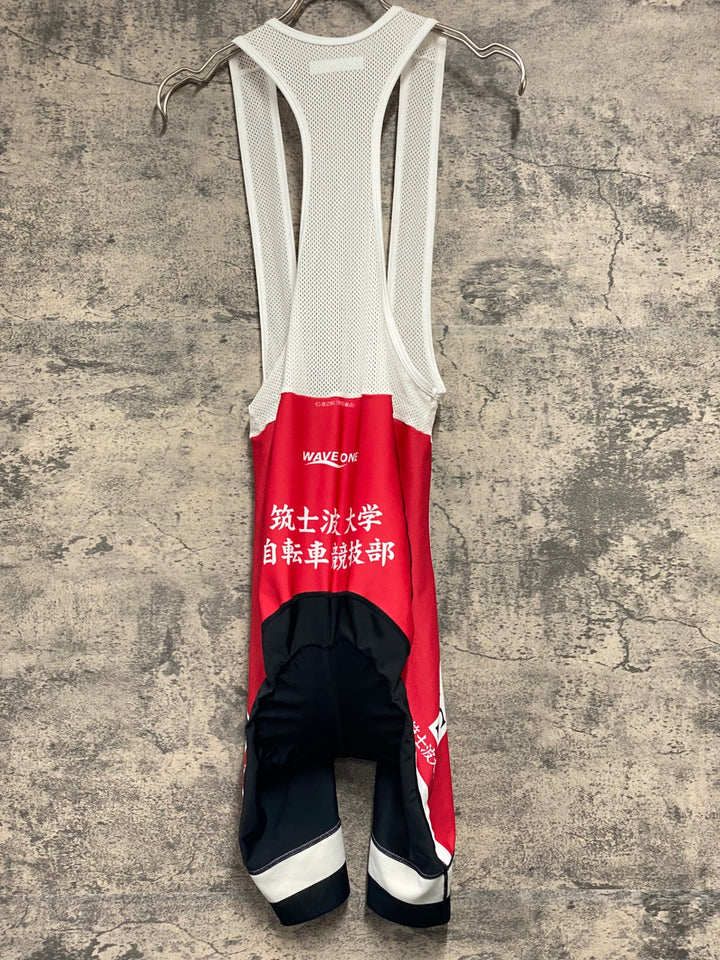 JY988 ウェイブワン WAVE ONE ビブショーツ 赤 白 L 弱虫ペダル 筑士波大学自転車競技部