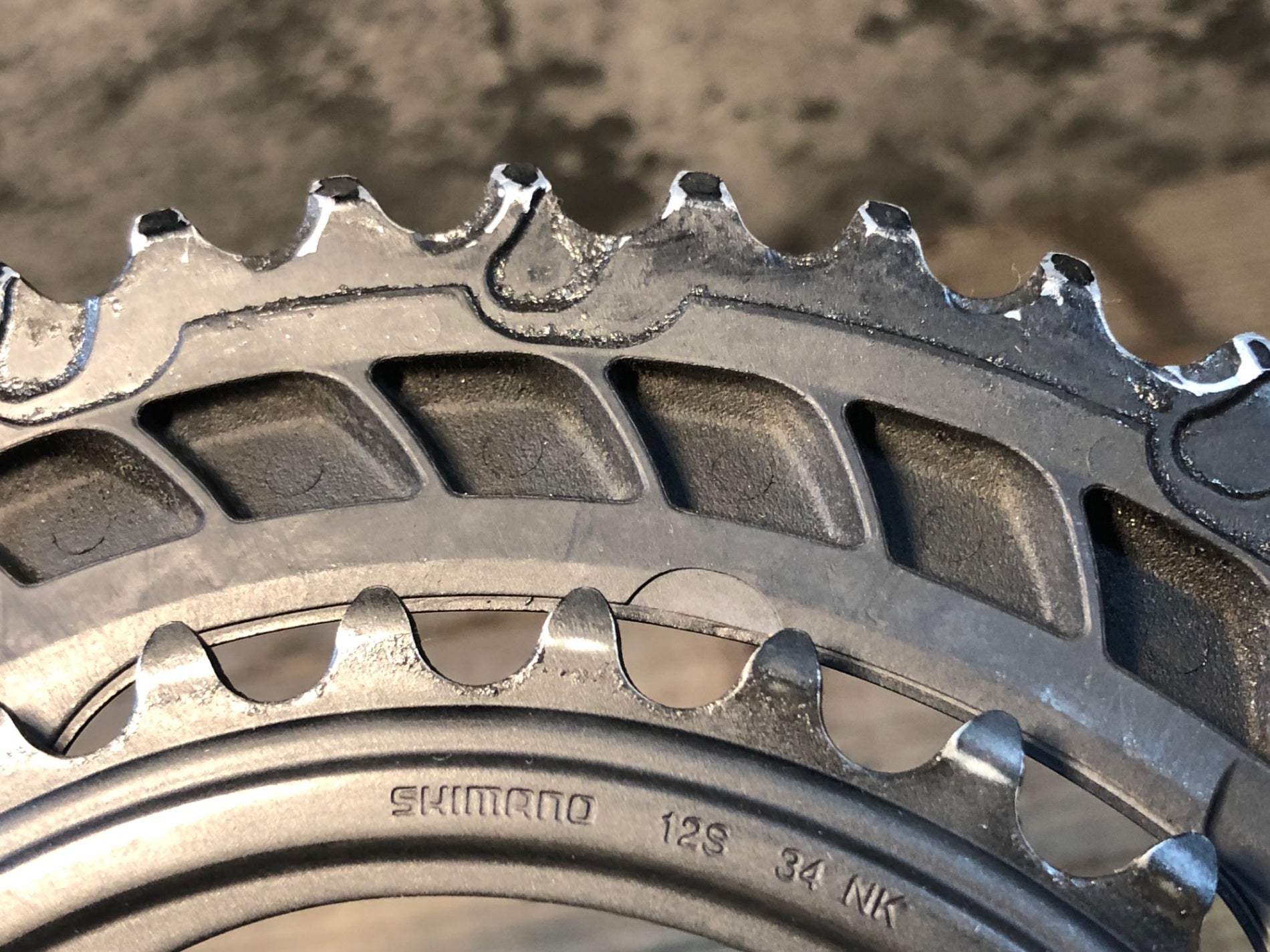 JW192 シマノ SHIMANO 105 FC-R7100 クランクセット 165mm 50/34T