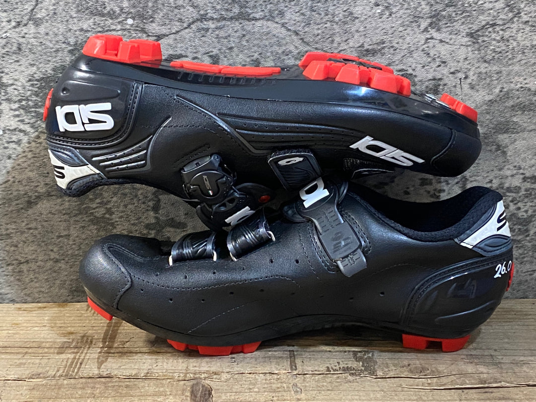 KG391 シディ SIDI TRACE MTB ビンディングシューズ 黒 SPD EU42 ※ペン字あり