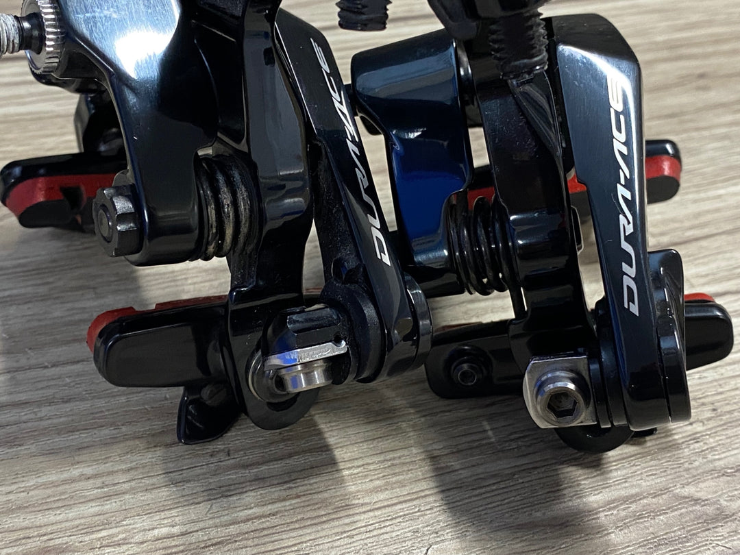 JY596 シマノ SHIMANO デュラエース DURA-ACE BR-R9100 キャリパーブレーキ 前後セット ※ブレーキシュー非純正