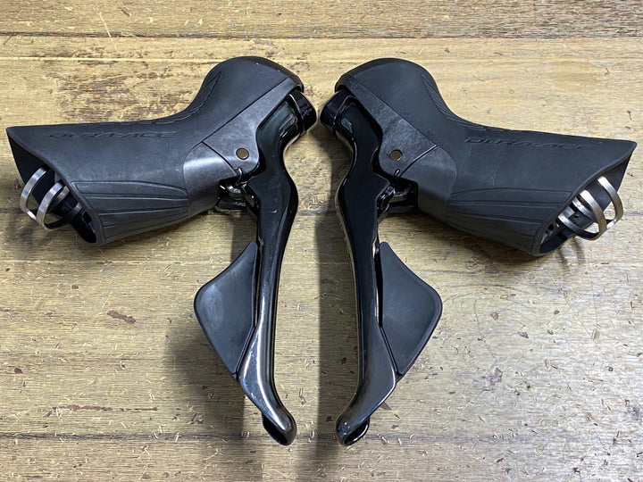 KK207 シマノ SHIMANO デュラエース DURA-ACE ST-R9100 STIレバー 左右セット 2×11S