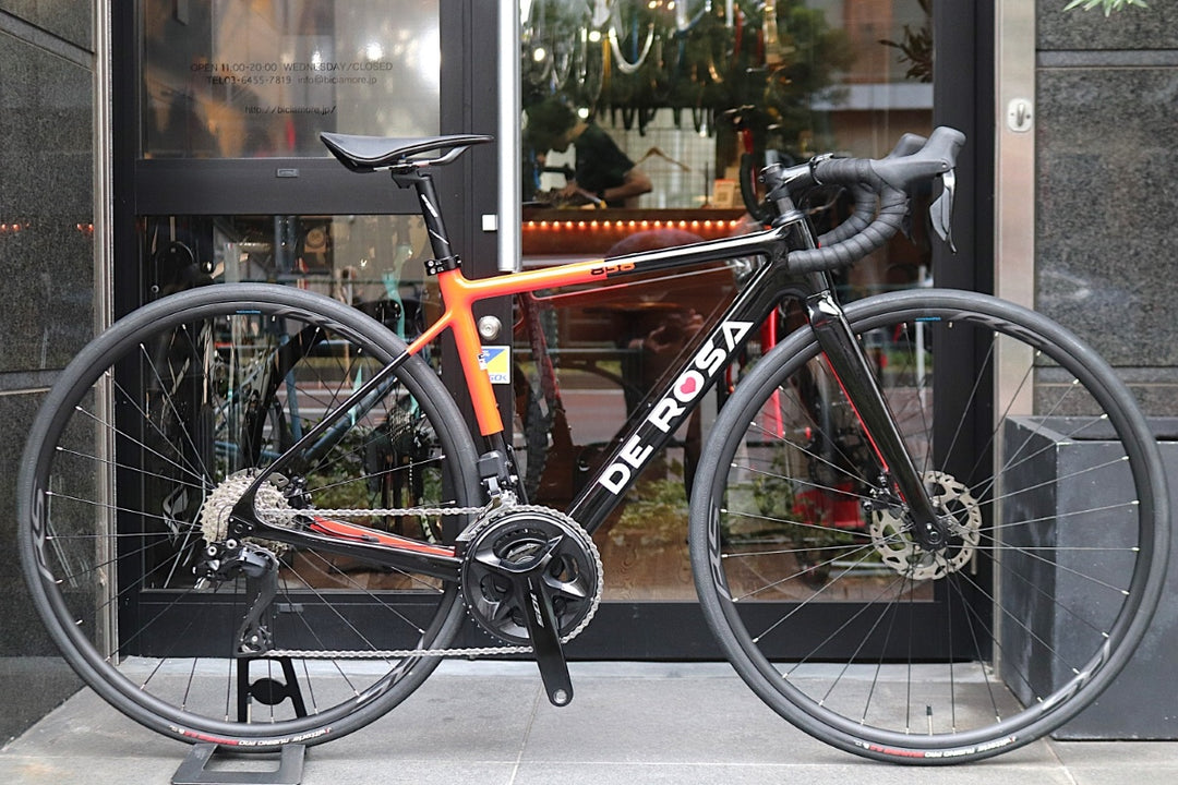 デローザ DE ROSA 838 DISC 2024モデル 46サイズ シマノ 105 Di2 R7170 12S カーボン ディスクブレーキ ロードバイク 【東京南麻布店】