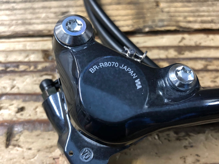 KG486 シマノ SHIMANO アルテグラ ULTEGRA BR-R8070 油圧 ディスクブレーキキャリパー 前後セット