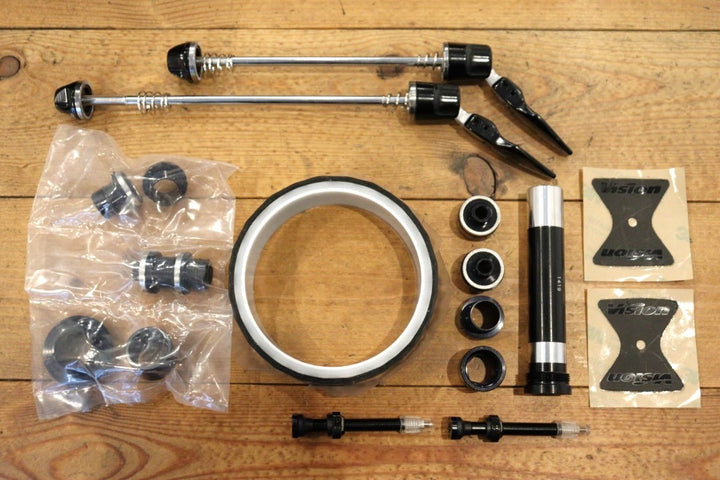 ヴィジョン VISION メトロン ディスク METRON 40 SL DISC カーボン チューブレスレディ ホイールセット シマノ11S/12S 【横浜店】