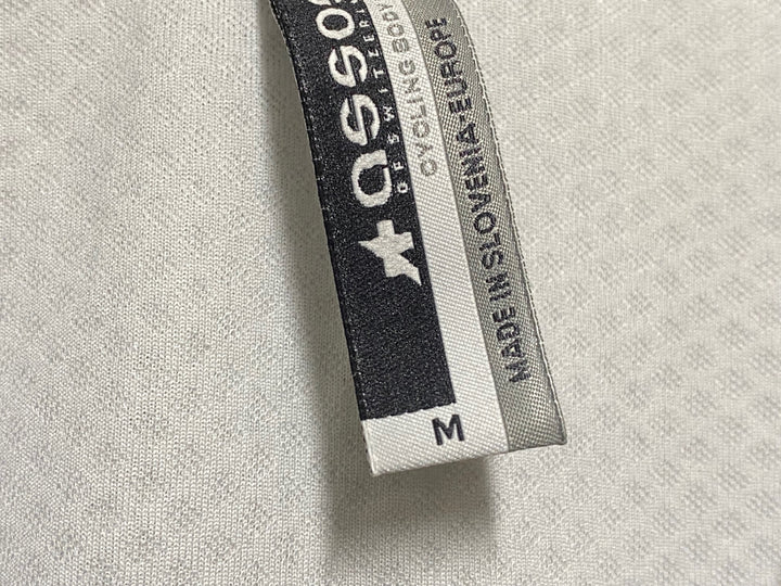 JQ144 アソス assos iJ Intermediate s7 Jersey 長袖サイクルジャケット 白黒 M 裏起毛