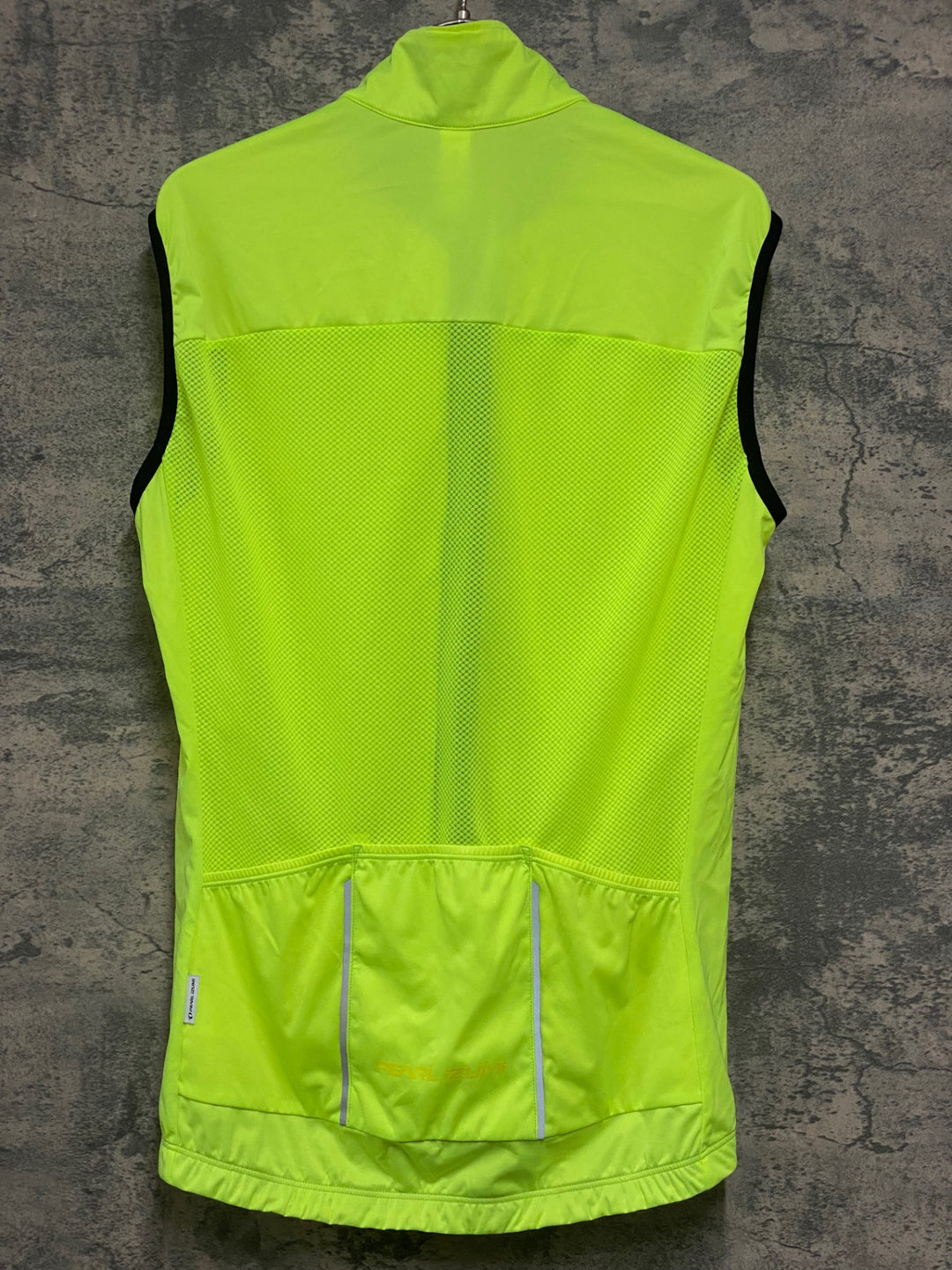 KL034 パールイズミ PEARL iZUMi ジレ サイクルベスト 蛍光 黃 L ※汚れ