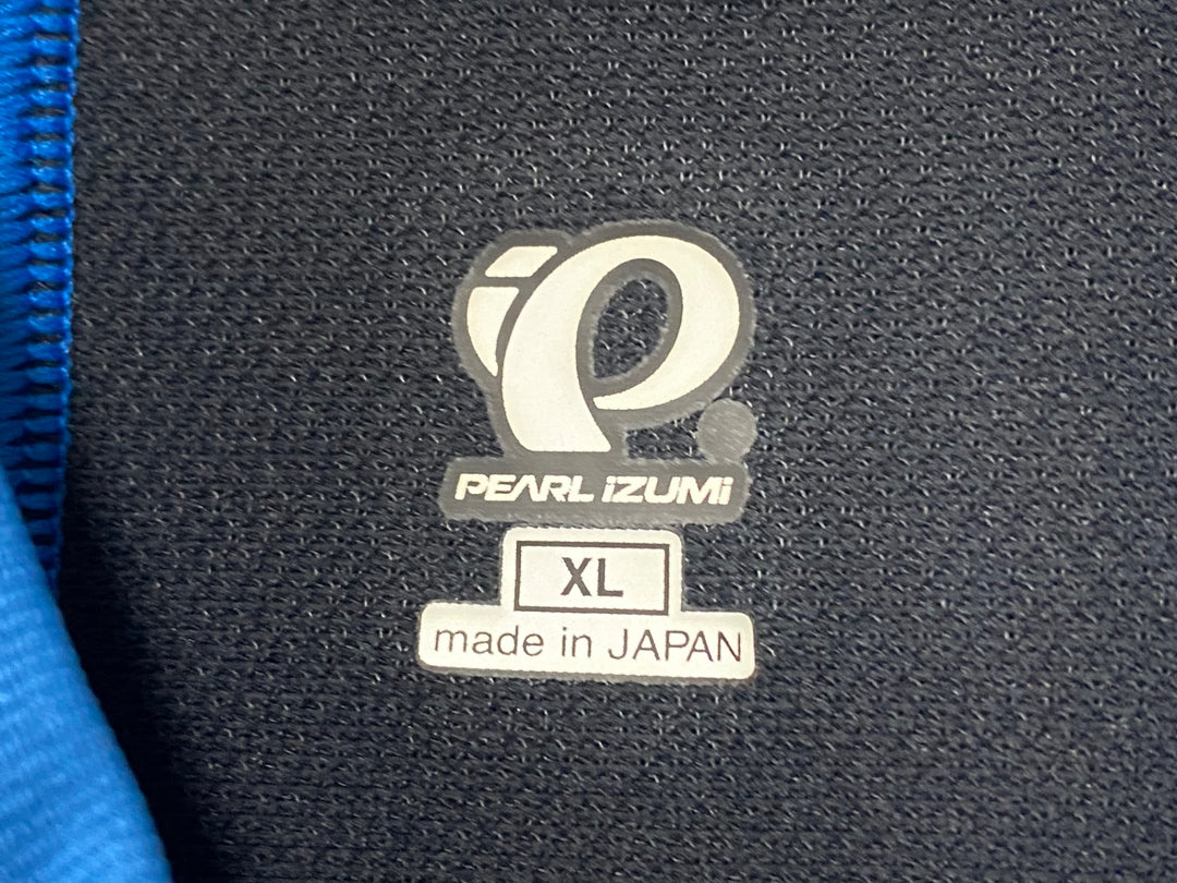 KC645 パールイズミ PEARL iZUMi 長袖 サイクルジャージ 水 白 XL