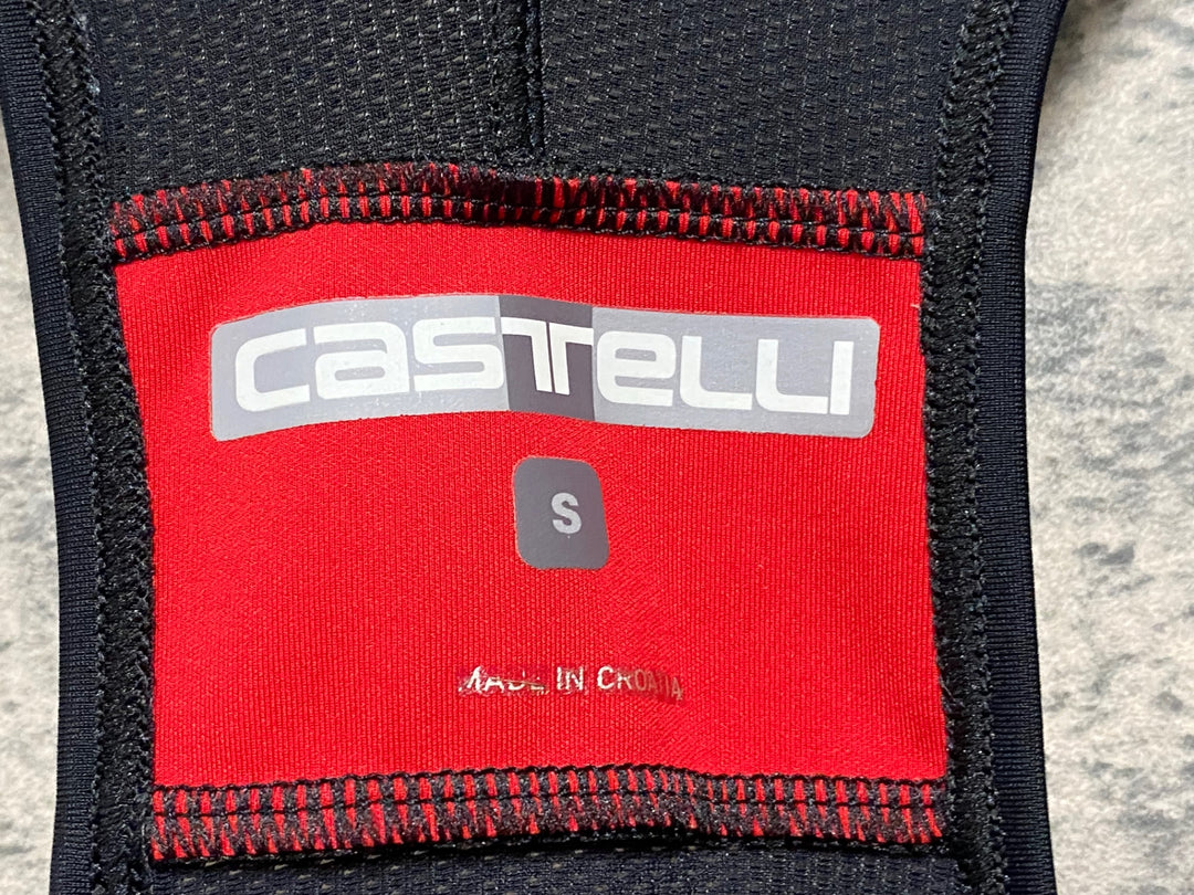 KH878 カステリ CASTELLI ビブショーツ 黒 S