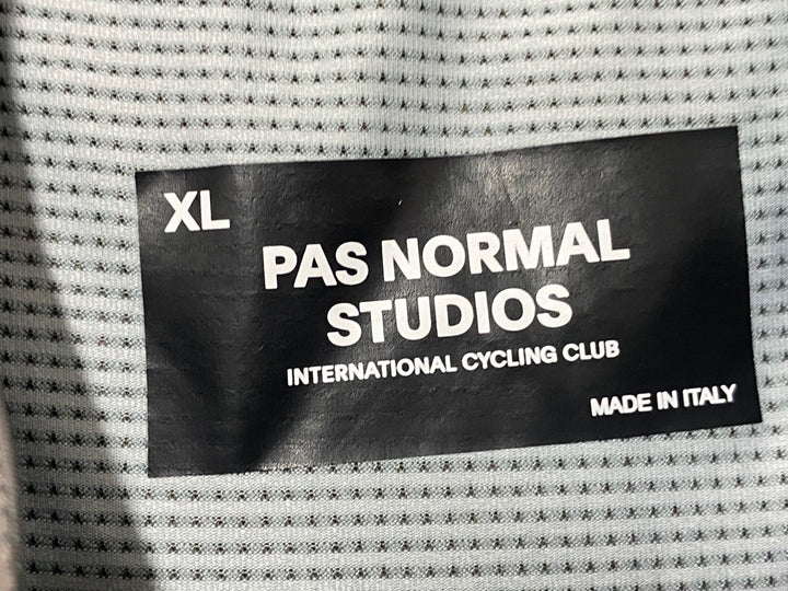 KJ107 パスノーマルスタジオ PAS NORMAL STUDIOS メカニズム MECHANISM 半袖 サイクルジャージ ブラウン XL ※汚れ,ほつれ