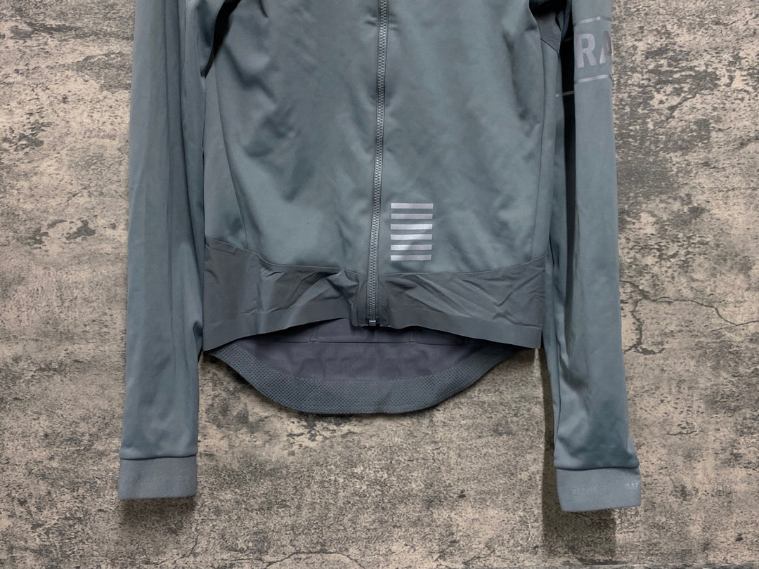 JW529 ラファ Rapha PRO TEAM LONG SLEEVE INFINIUM JERSEY 長袖 サイクルジャージ グレー S GORE-TEX INFINIUM