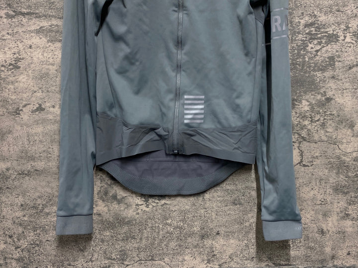 JW529 ラファ Rapha PRO TEAM LONG SLEEVE INFINIUM JERSEY 長袖 サイクルジャージ グレー S GORE-TEX INFINIUM