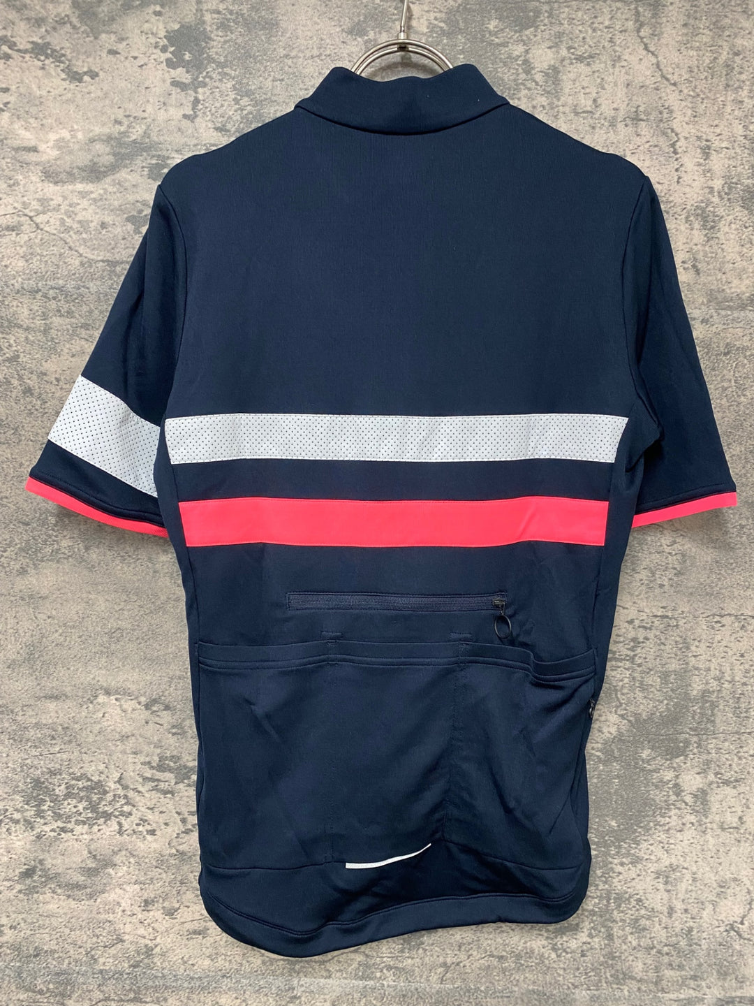JD413 ラファ Rapha メンズブルべジャージ MEN'S BREVET JERSEY 紺 S