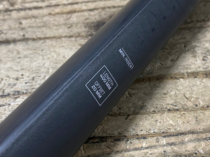 KL754 シンクロス syncros DUNCAN 1.0 AERO カーボン シートポスト 400mm 20mmSB