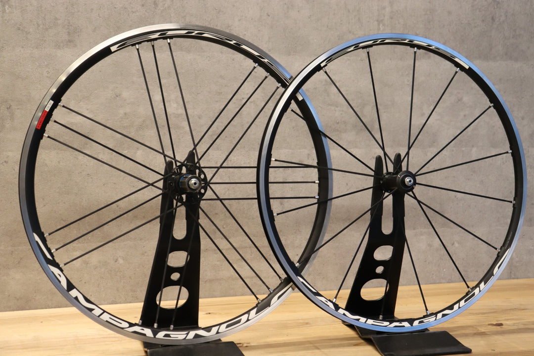 カンパニョーロ CAMPAGNOLO ユーラス EURUS MEGA G3 アルミ クリンチャー ホイールセット シマノ11/12S 【さいたま浦和店】