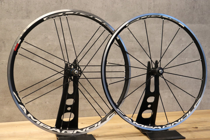 カンパニョーロ CAMPAGNOLO ユーラス EURUS MEGA G3 アルミ クリンチャー ホイールセット シマノ11/12S 【さいたま浦和店】