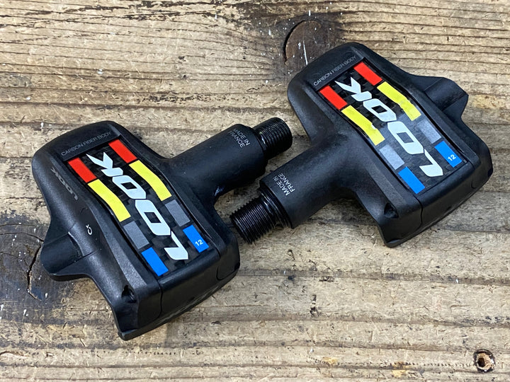 JU345 ルック LOOK KEO BLADE CARBON ビンディングペダル クロモリシャフト