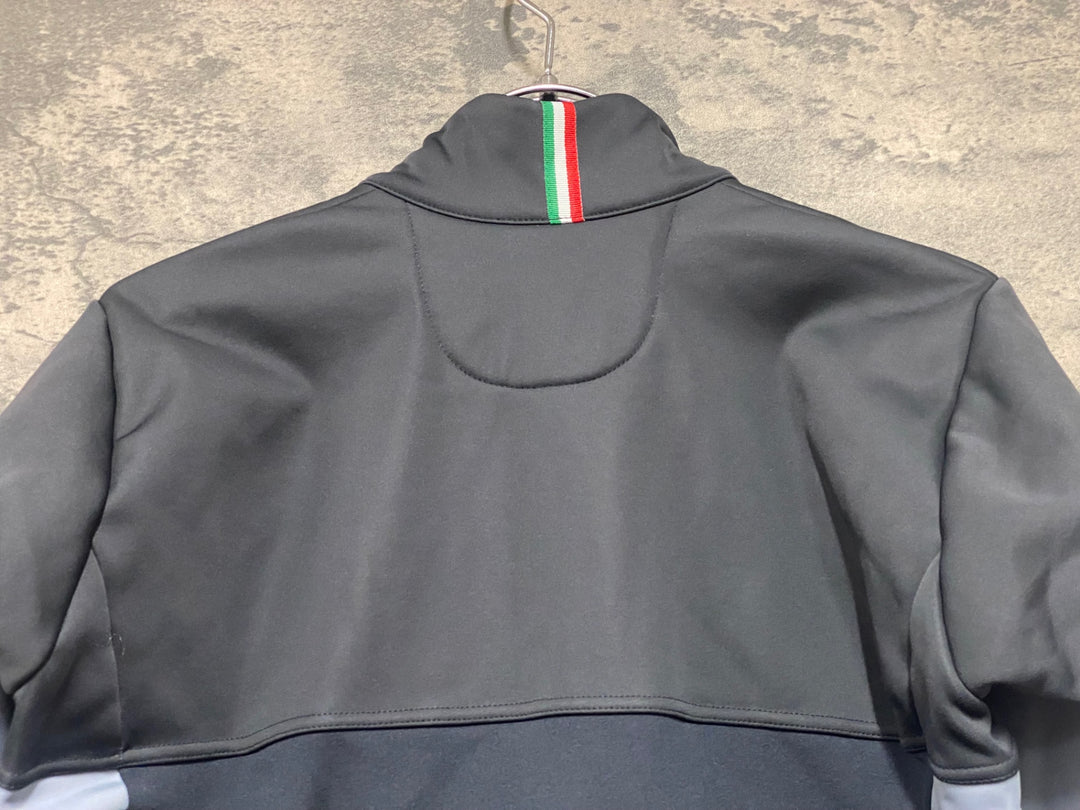 KD936 カステリ CASTELLI GORE-TEX INFINIUM 長袖 サイクルジャケット グレー 黒 M 裏起毛