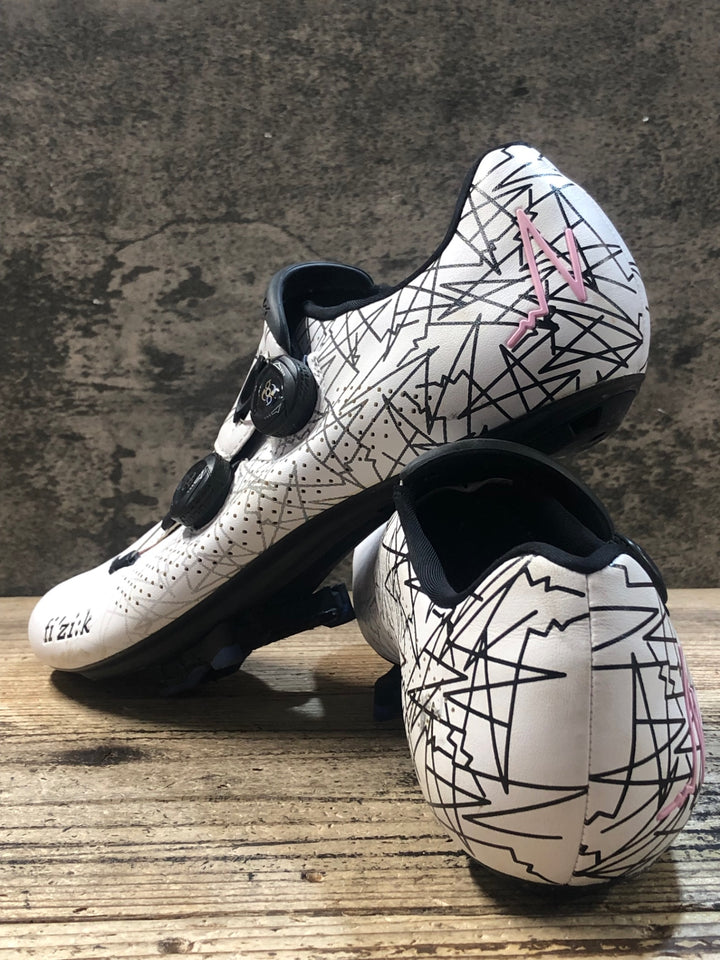 KA405 フィジーク fizik R1 Road shoes GIRO LIMITED ビンディングシューズ 白 EU45 SPD-SL