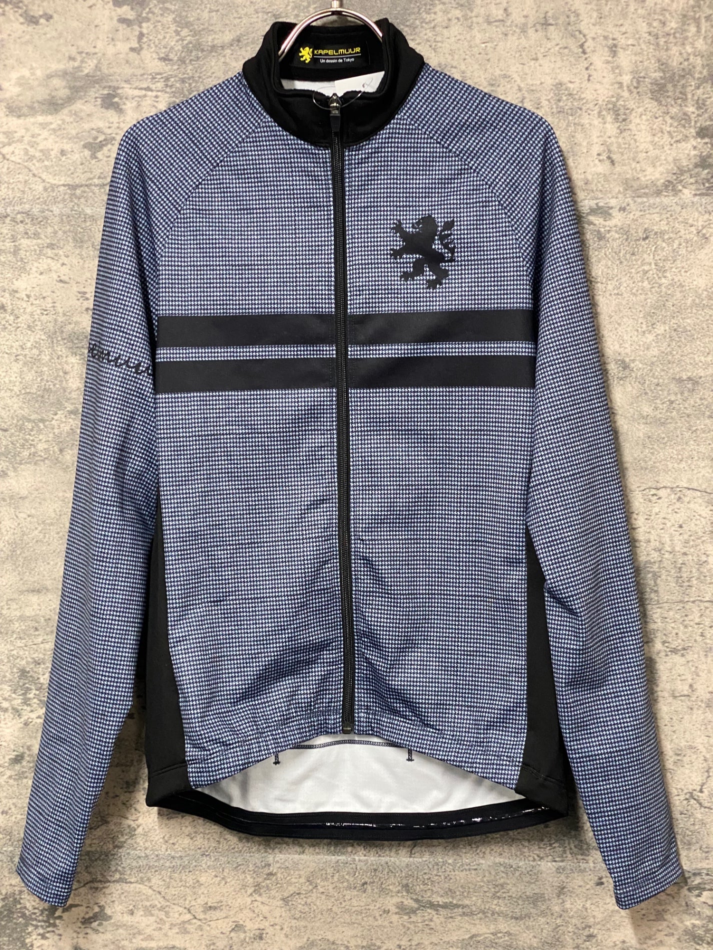 JY216 カペルミュール KAPELMUUR 長袖 サイクルジャージ 白 黒 M