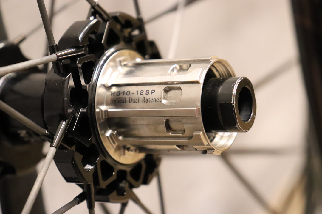 エリートホイールズ ELITEWHEELS ドライブ DRIVE HELIX 46D CS カーボン チューブレスレディ シマノフリー ホイールセット 【さいたま浦和店】