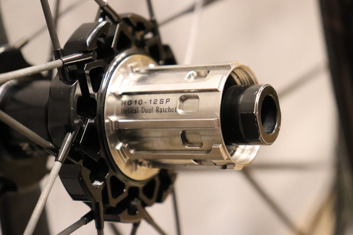 エリートホイールズ ELITEWHEELS ドライブ DRIVE HELIX 46D CS カーボン チューブレスレディ シマノフリー ホイールセット 【さいたま浦和店】