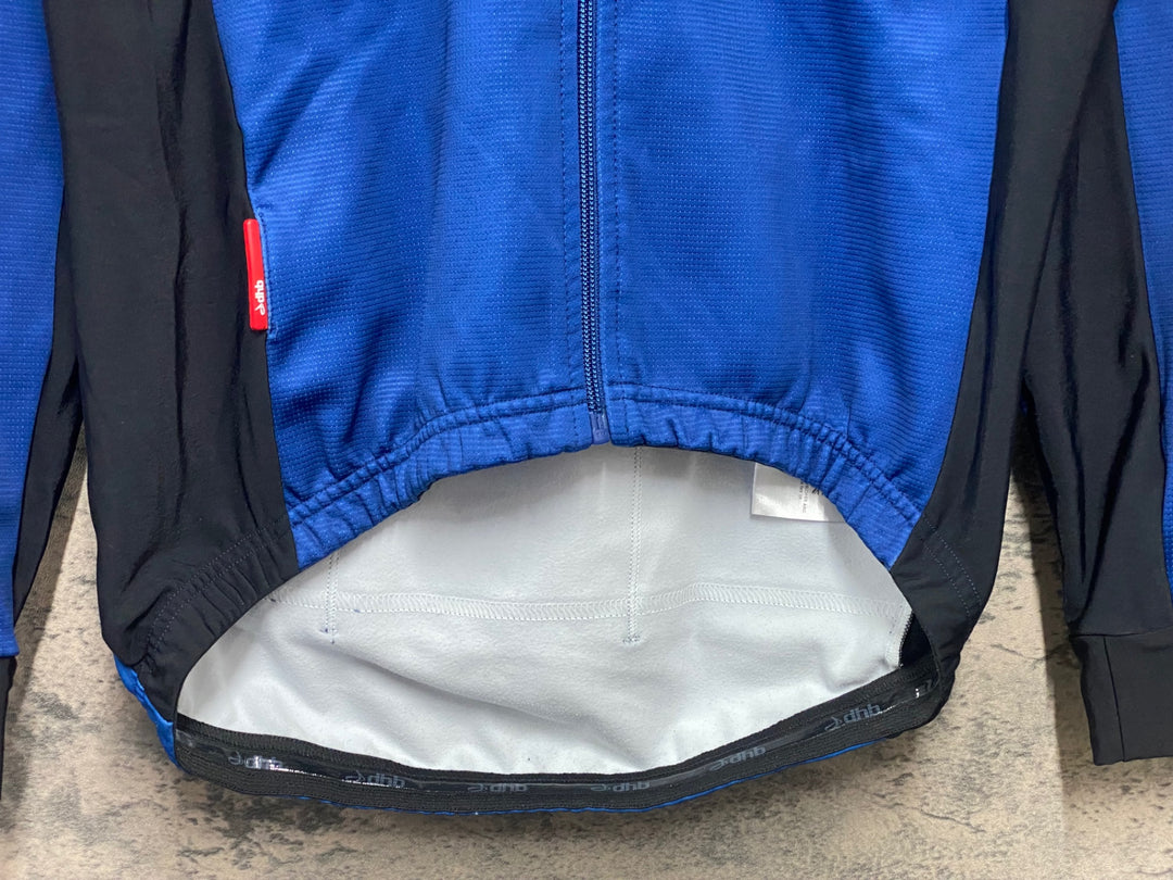 KF175 dhb 長袖 サイクルジャケット ネイビー 裏起毛 S