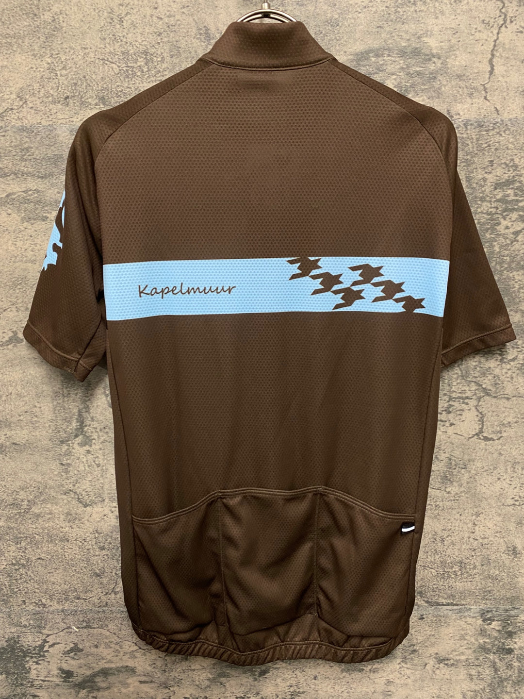 KB768 カペルミュール KAPELMUUR 半袖 サイクルジャージ ブラウン L