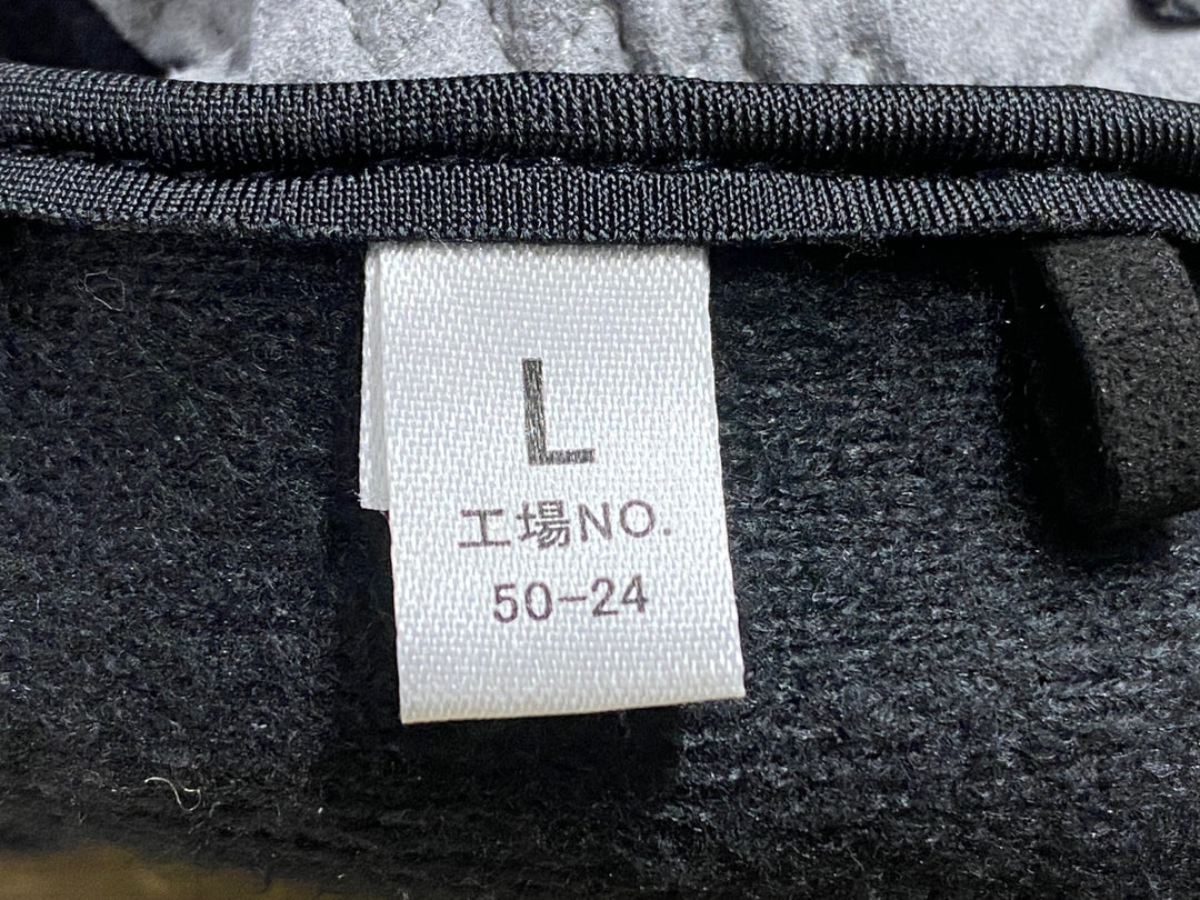 JZ252 パールイズミ PEARL iZUMi WINTER GLOVE 長指 サイクルグローブ 黒 L 裏起毛