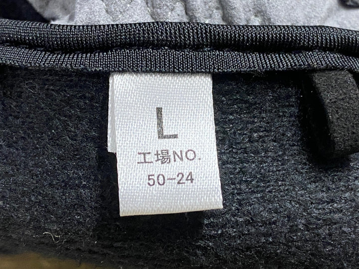 JZ252 パールイズミ PEARL iZUMi WINTER GLOVE 長指 サイクルグローブ 黒 L 裏起毛