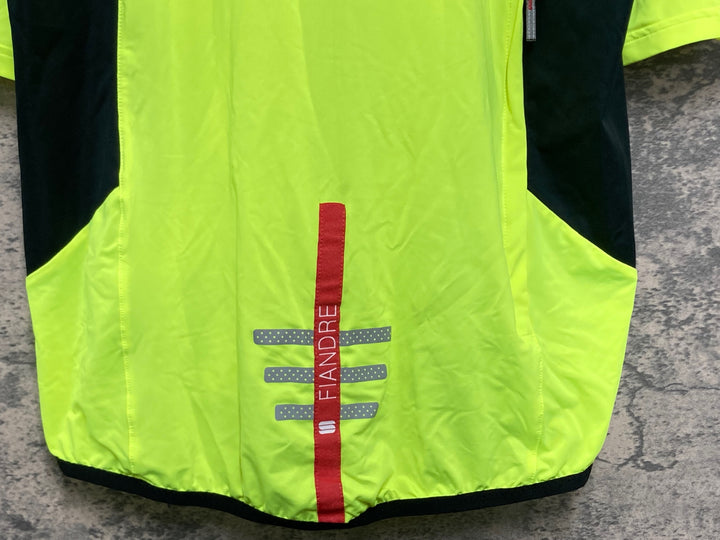 KJ823 スポーツフル sportful 半袖 サイクルジャージ 黃 黒 L