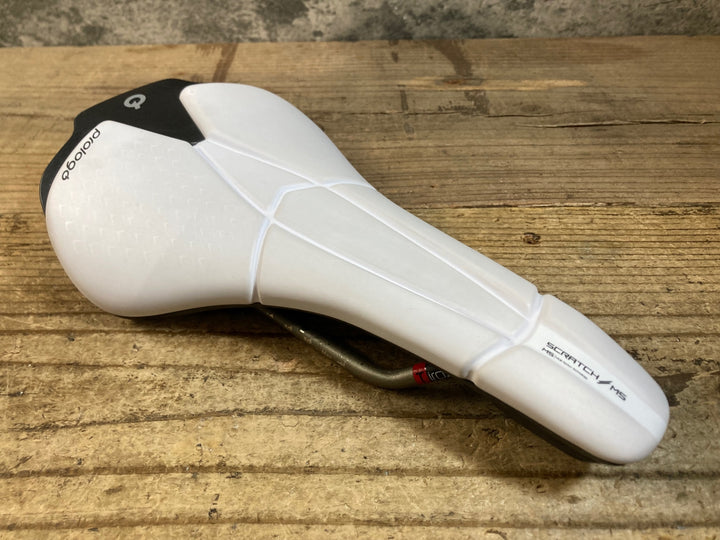 KH340 プロロゴ prologo スクラッチ SCRATCH M5 サドル 白 TiroX レール