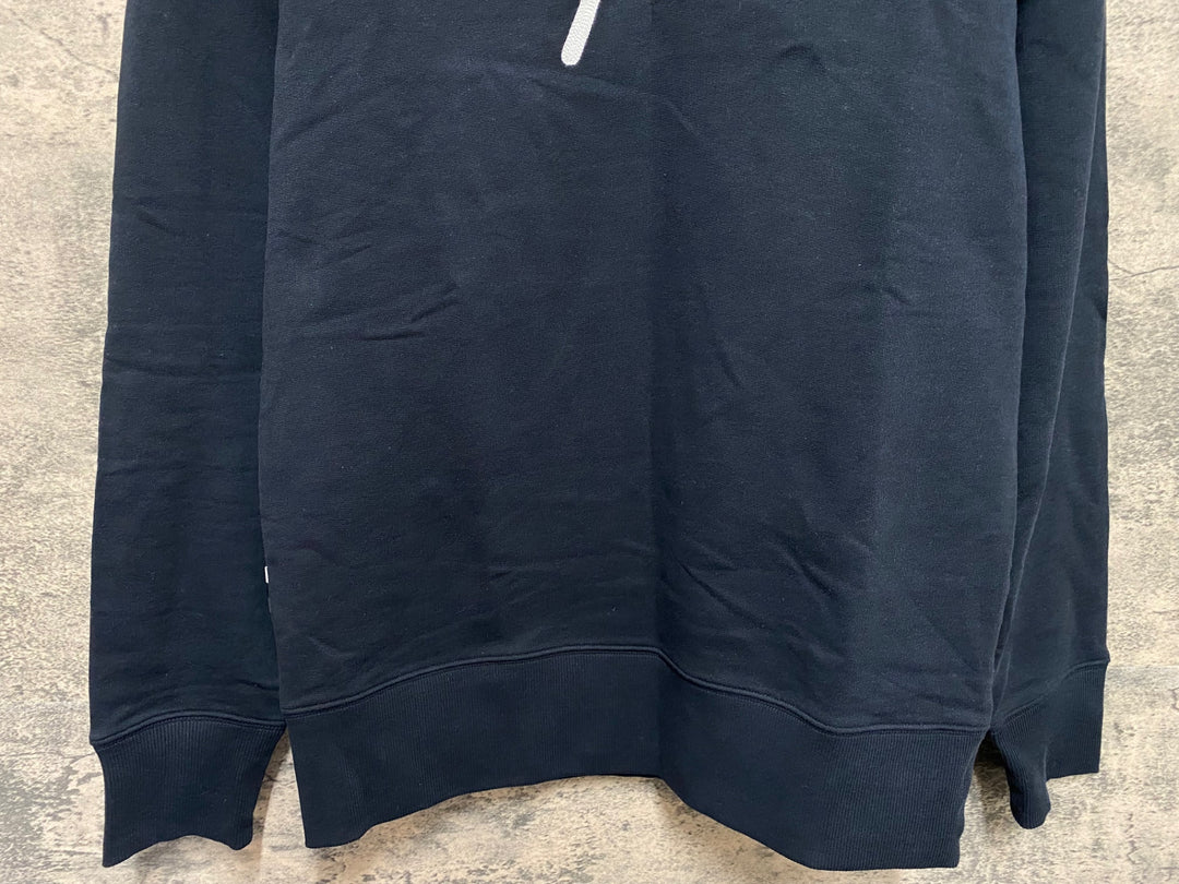 JZ468 ラファ RAPHA LONG SWEATSHIRTS スウェット 長袖 S 濃紺