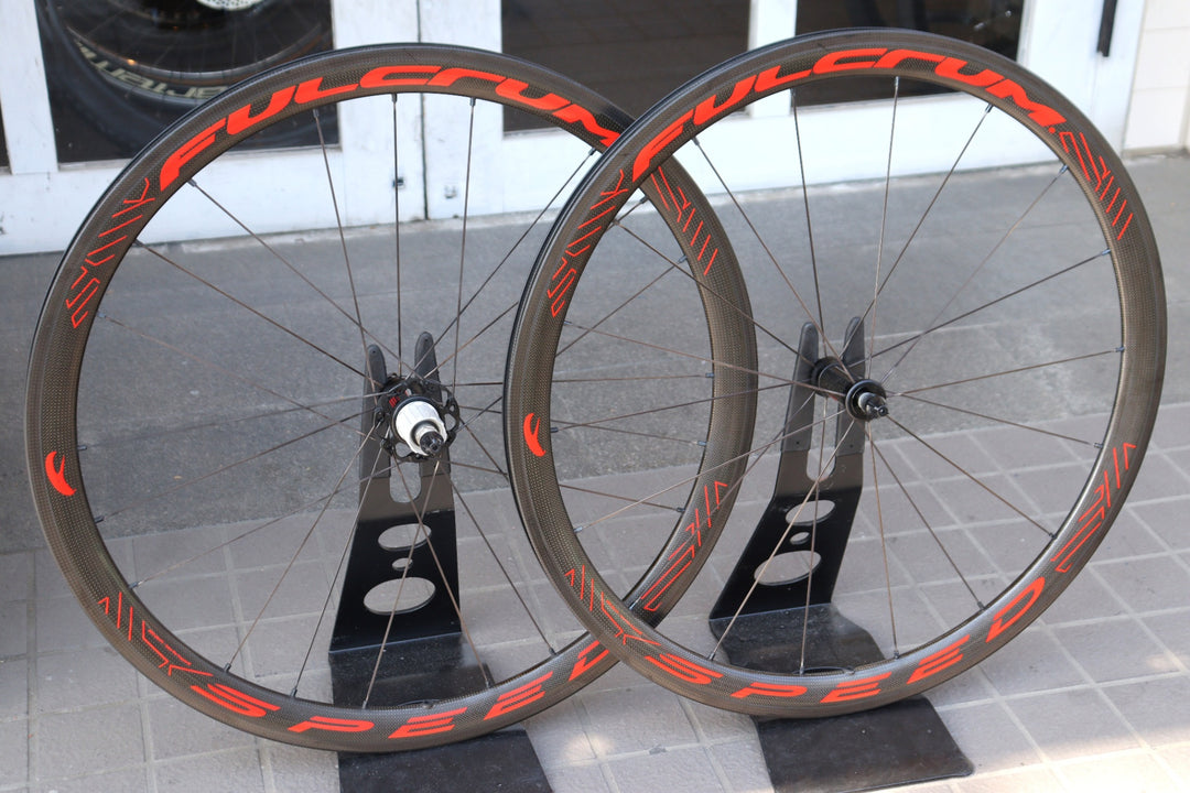 フルクラム FULCRUM スピード SPEED 40C カーボン クリンチャー ホイールセット シマノ 11/12S 【横浜店】